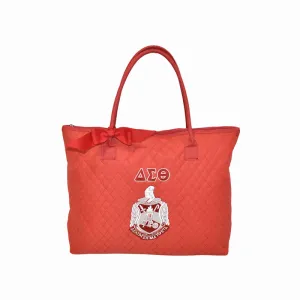 ΔΣΘ QUILTED TOTE BAG