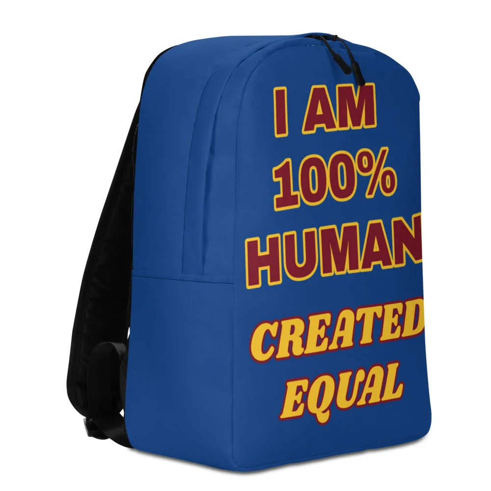 100% Human Minimalist Backpack