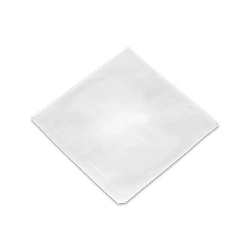 1/2 White Long Flat Paper Bags