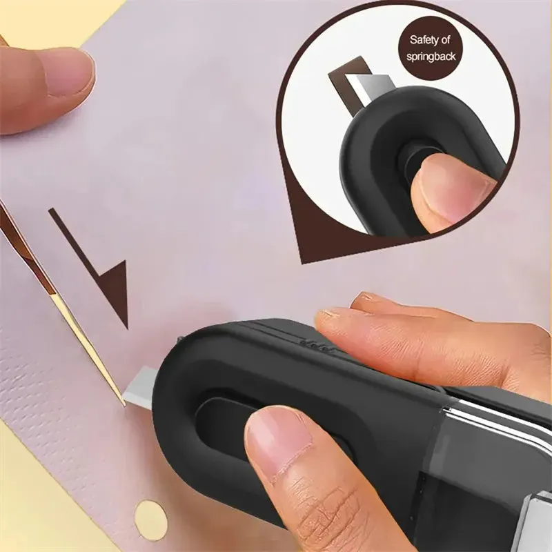2 in 1 Handheld Portable Food Storage Bag Sealer with Cutter