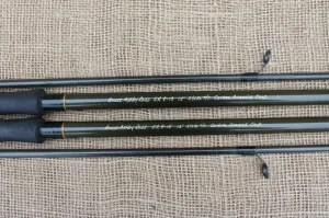 2 x Bruce Ashby Cono Flex Carbon Old School Carp Rods. Rare. SALE!!!