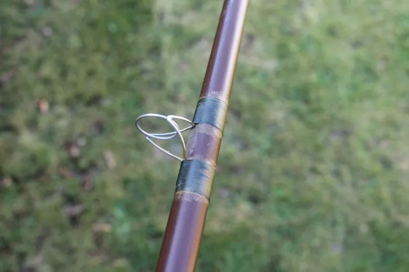2 x Custom Built Glass Avon Rods. Alan Brown Blanks. 11'. 1lb T/C. Vintage 1970s.