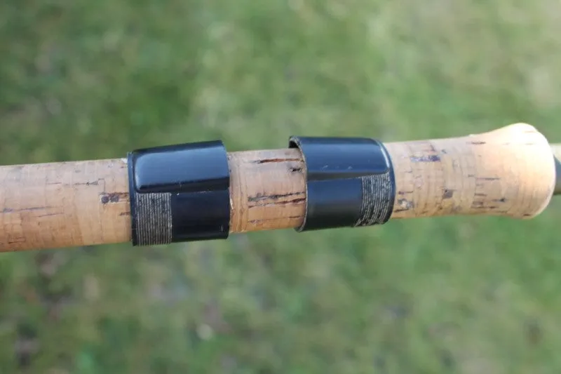 2 x Custom Built Glass Avon Rods. Alan Brown Blanks. 11'. 1lb T/C. Vintage 1970s.