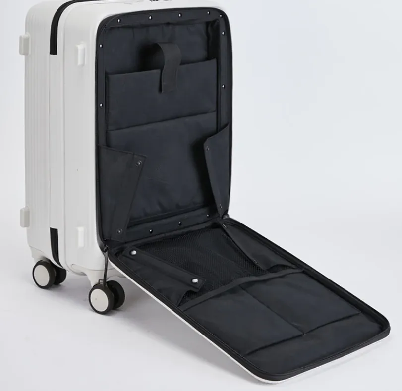 20 inches Hard Side Carry-On Wheeled Luggage Business Rolling Suitcase