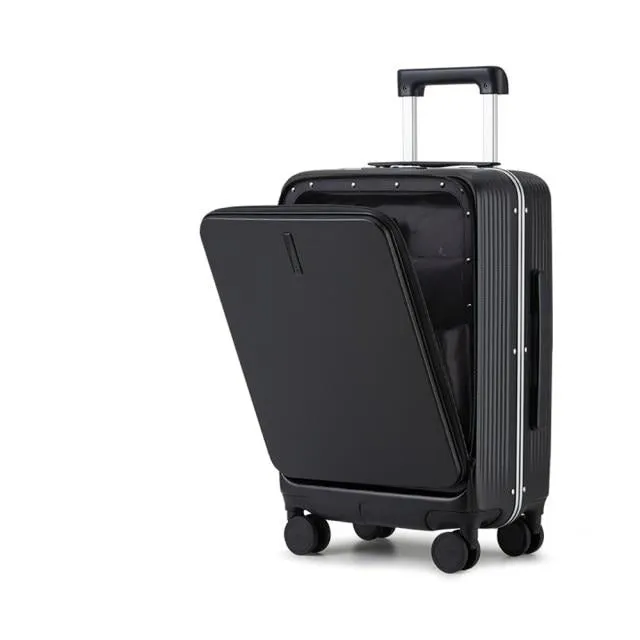 20 inches Hard Side Carry-On Wheeled Luggage Business Rolling Suitcase