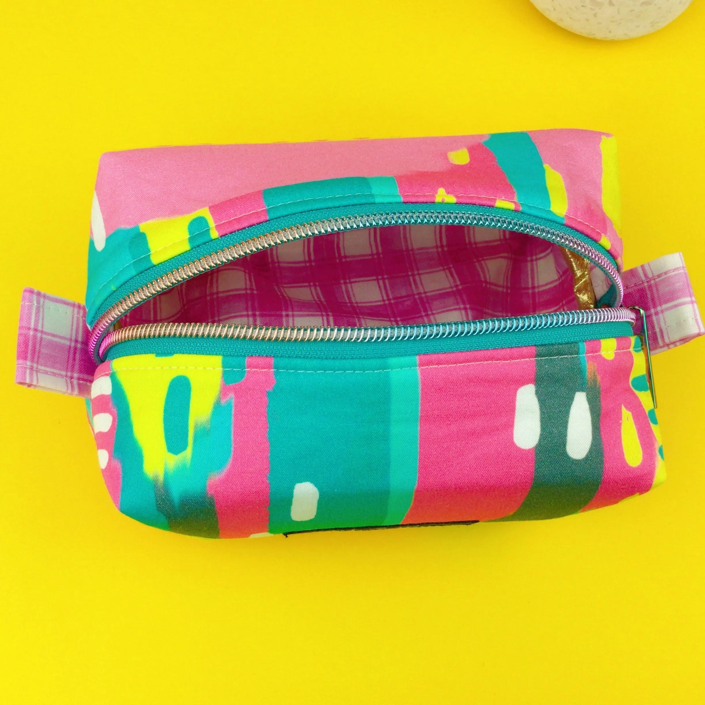 21st Party Medium Box Makeup Bag.  Exclusive Design.