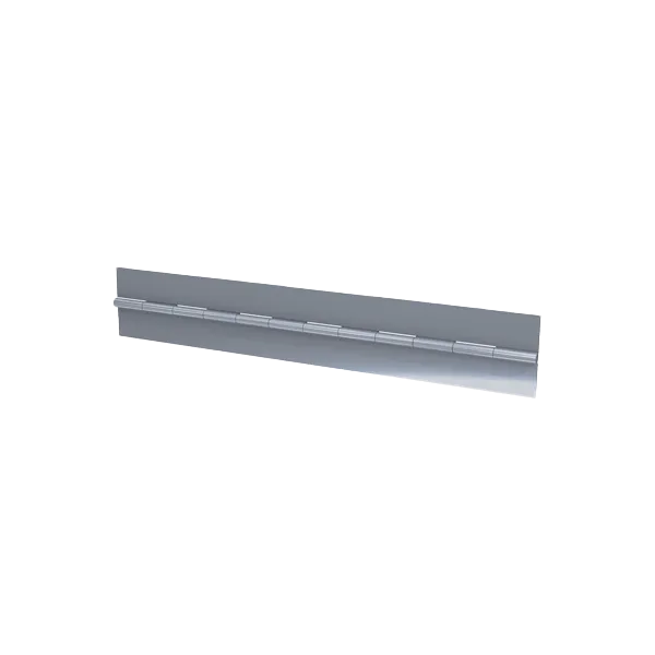 2" Open x 72" Long Stainless Steel Continuous Hinge
