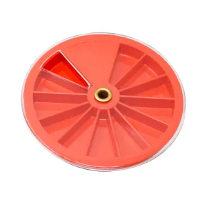 3-1/4" Plastic Revolving Container with 12 Compartments