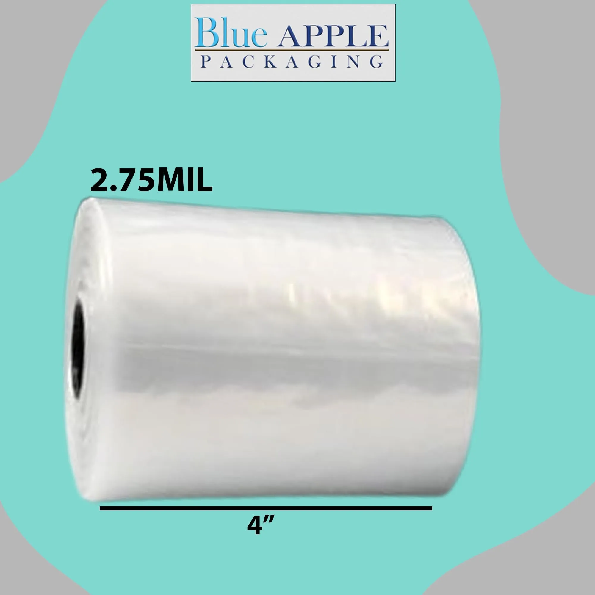 4X4 Inches Kwik-Fill® Pre-Opened Poly Bags on Roll 2.75 Mil AutoBags 2000/RL