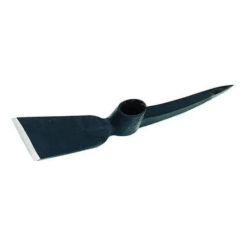 5Lb Mattock Pickaxe - Fibreglass Shaft & Non Slip Rubber Grip Handle Pick Axe