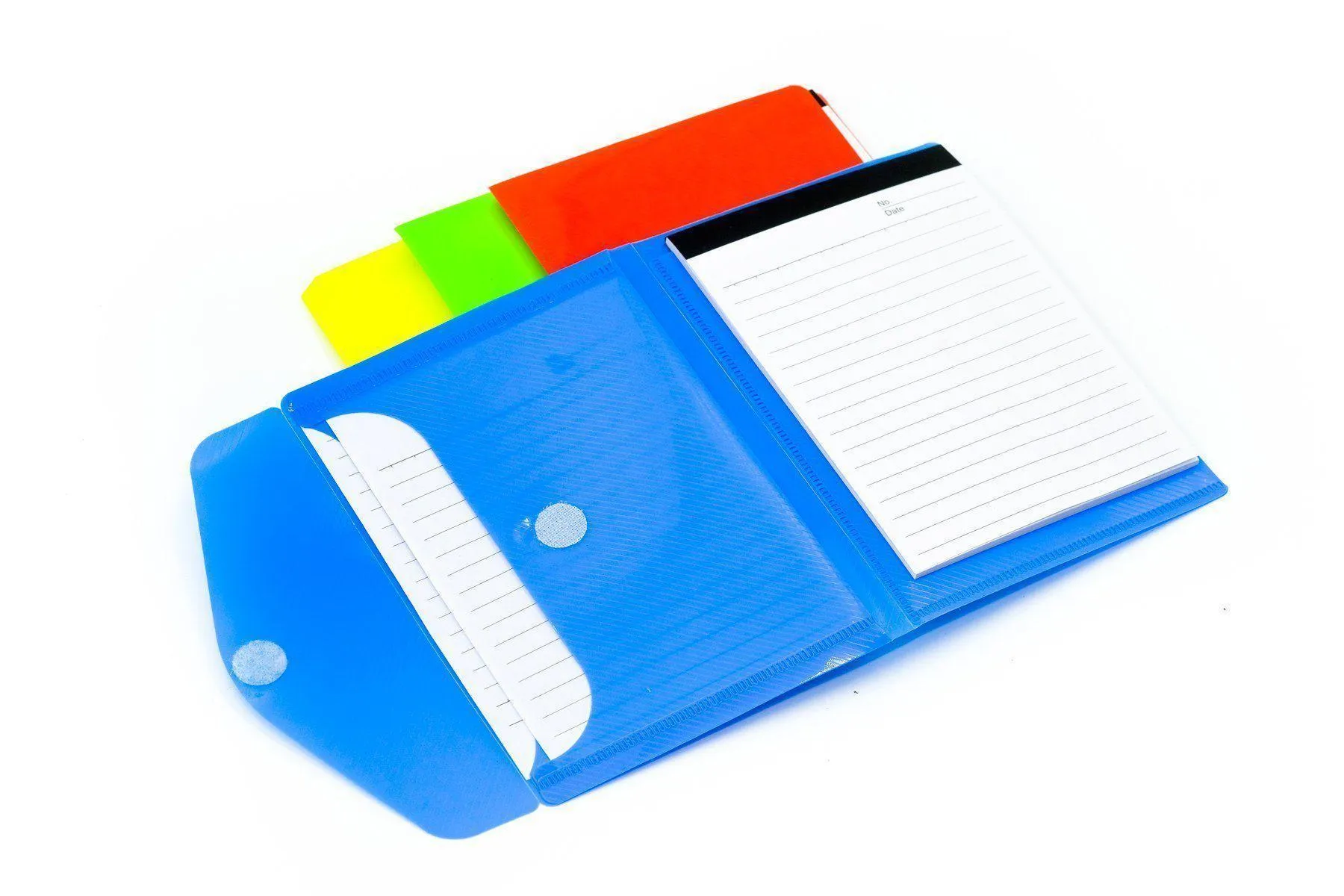 A6 Notepad with 4-Compartment Sleeve