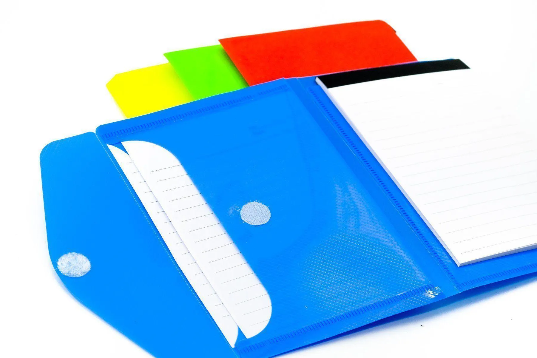 A6 Notepad with 4-Compartment Sleeve