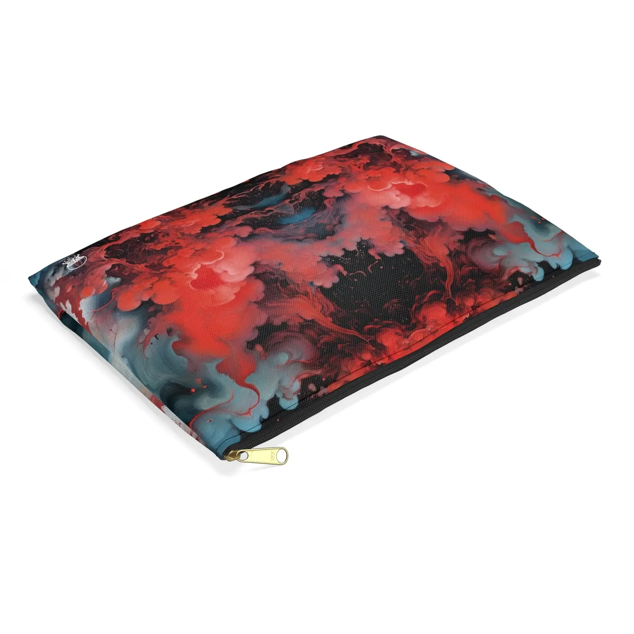 Accessory Pouch - Ethereal Crimson Flow - Dark