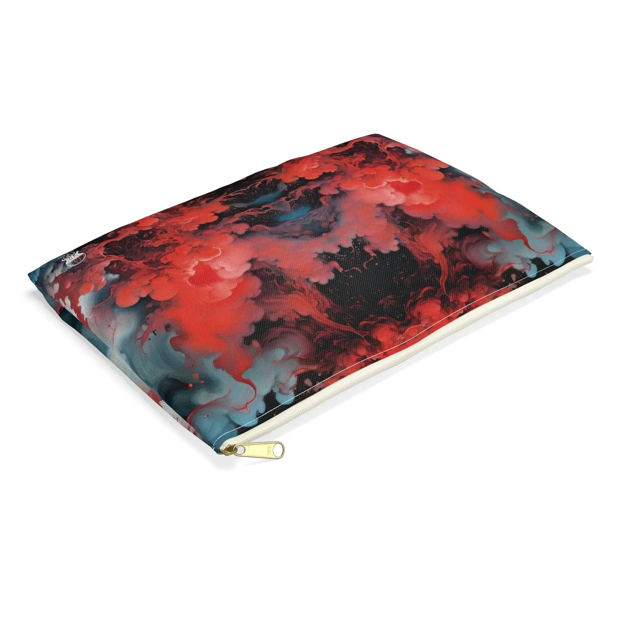 Accessory Pouch - Ethereal Crimson Flow - Dark