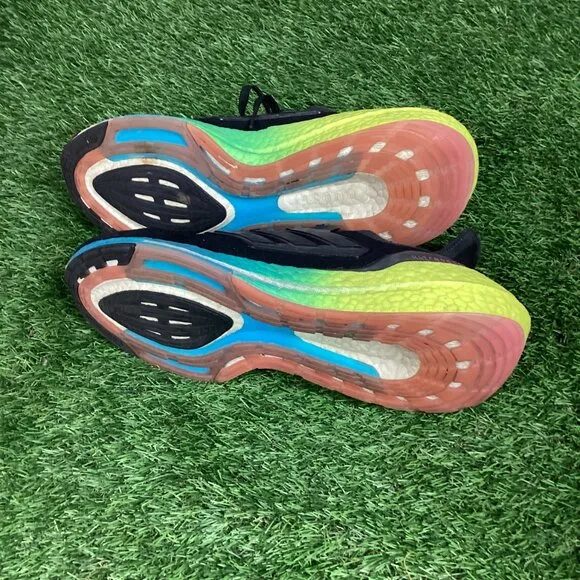 Adidas Ultraboost 22 Black Multi Color Gradient 10