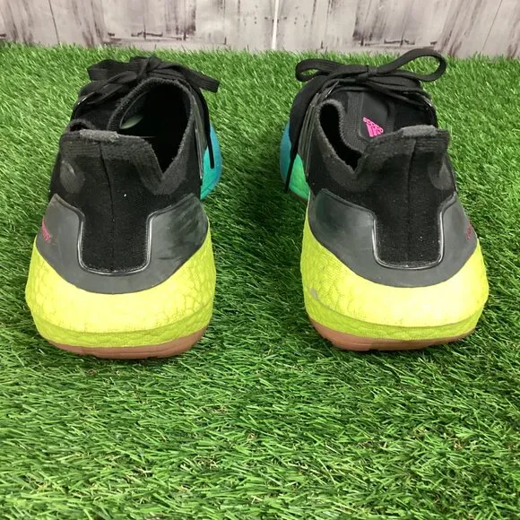 Adidas Ultraboost 22 Black Multi Color Gradient 10