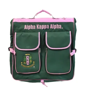 AKA Green Hanging Garment Bag