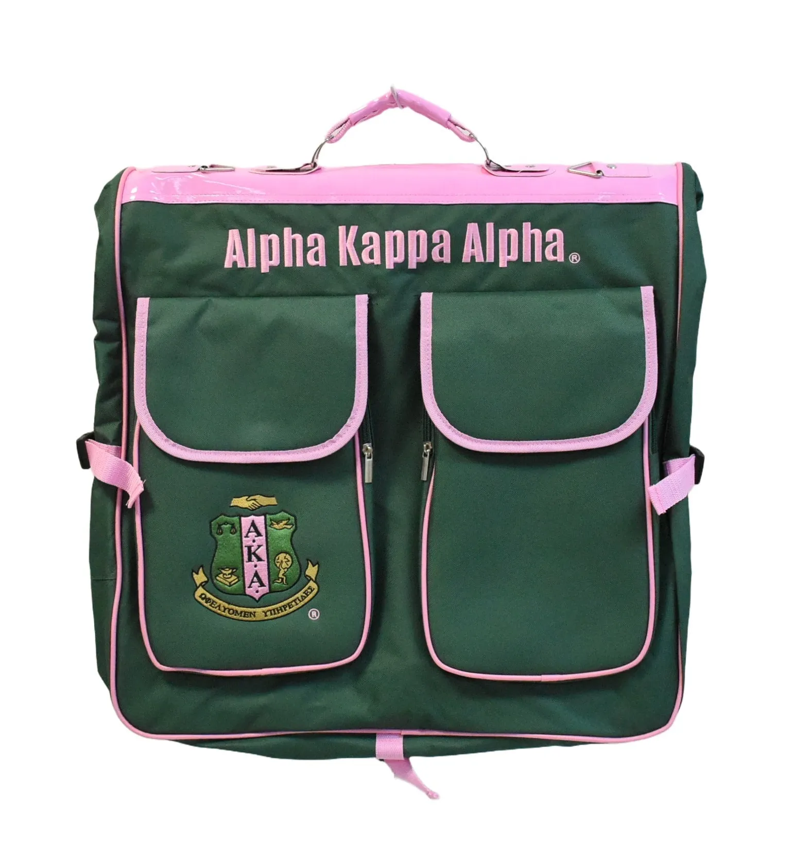 AKA Green Hanging Garment Bag