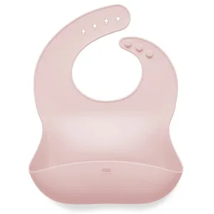 Ali Oli Silicone Baby Bib | Blush