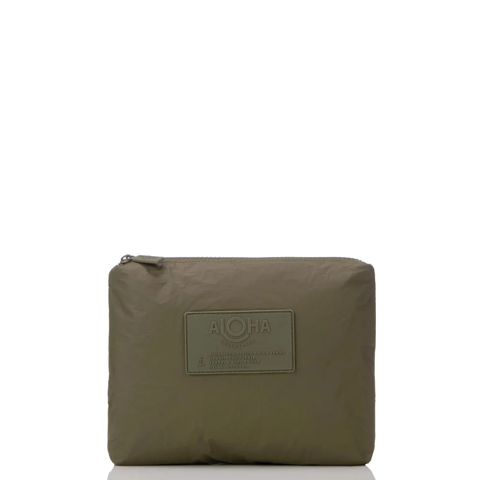 Aloha Monochrome Small Pouch in Olive