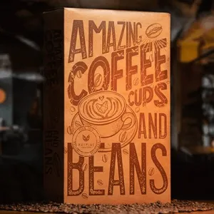 Amazing Coffee Cups and Beans by Adam Wilber & VULPINE Creations