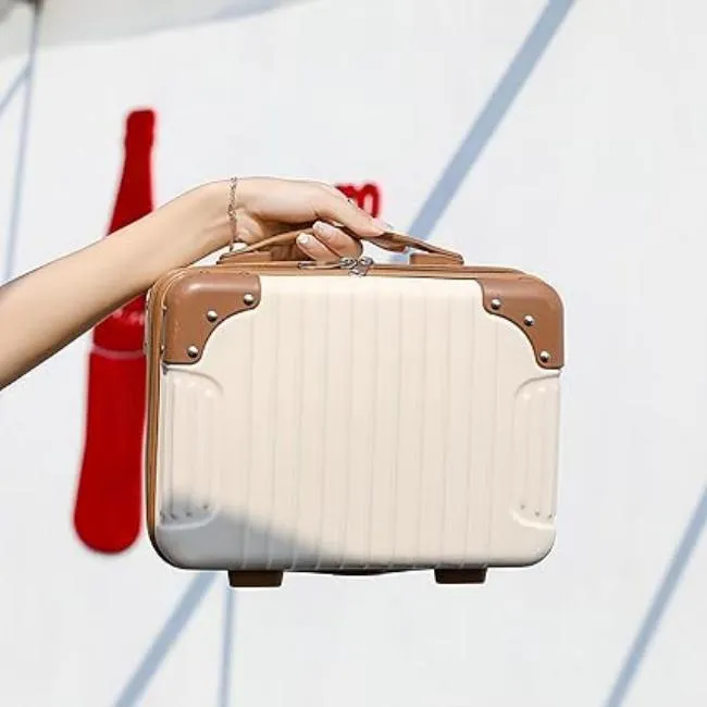Annalisa | Vintage Design Portable Beauty Cosmetic Case