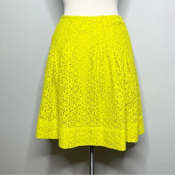 ANTHROPOLOGIE HD IN PARIS Lace A-Line Skirt