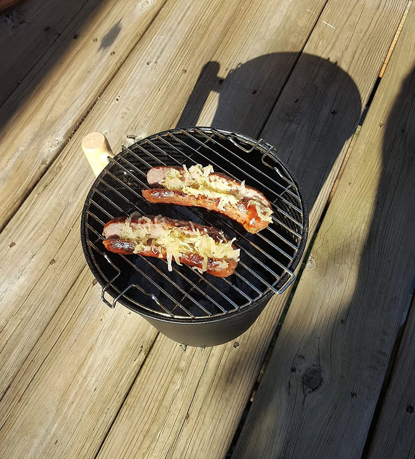 Awesome Firefly 9" Compact Portable Charcoal Grill; the perfect personal portable grill! Retails $70 