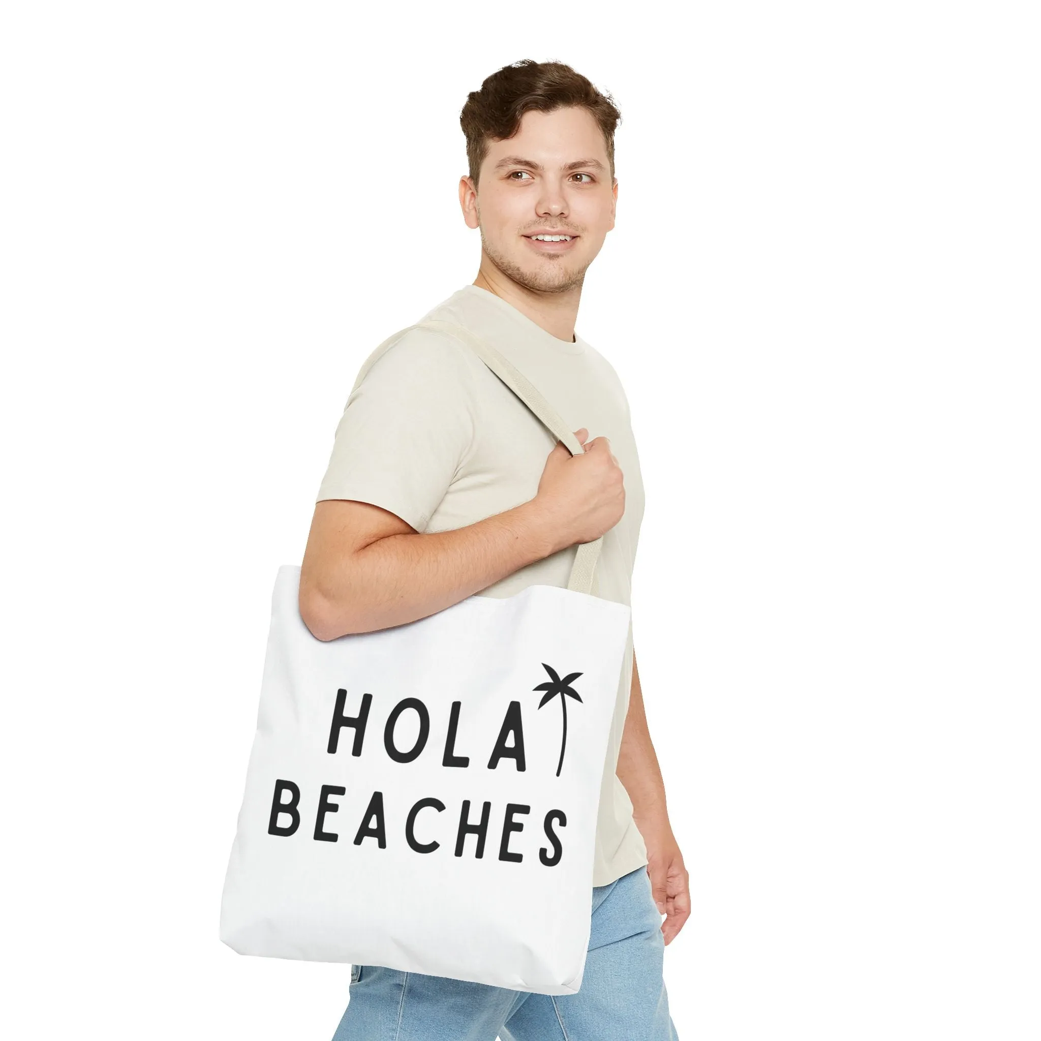 Beach Tote Bag - Hola Beaches Design