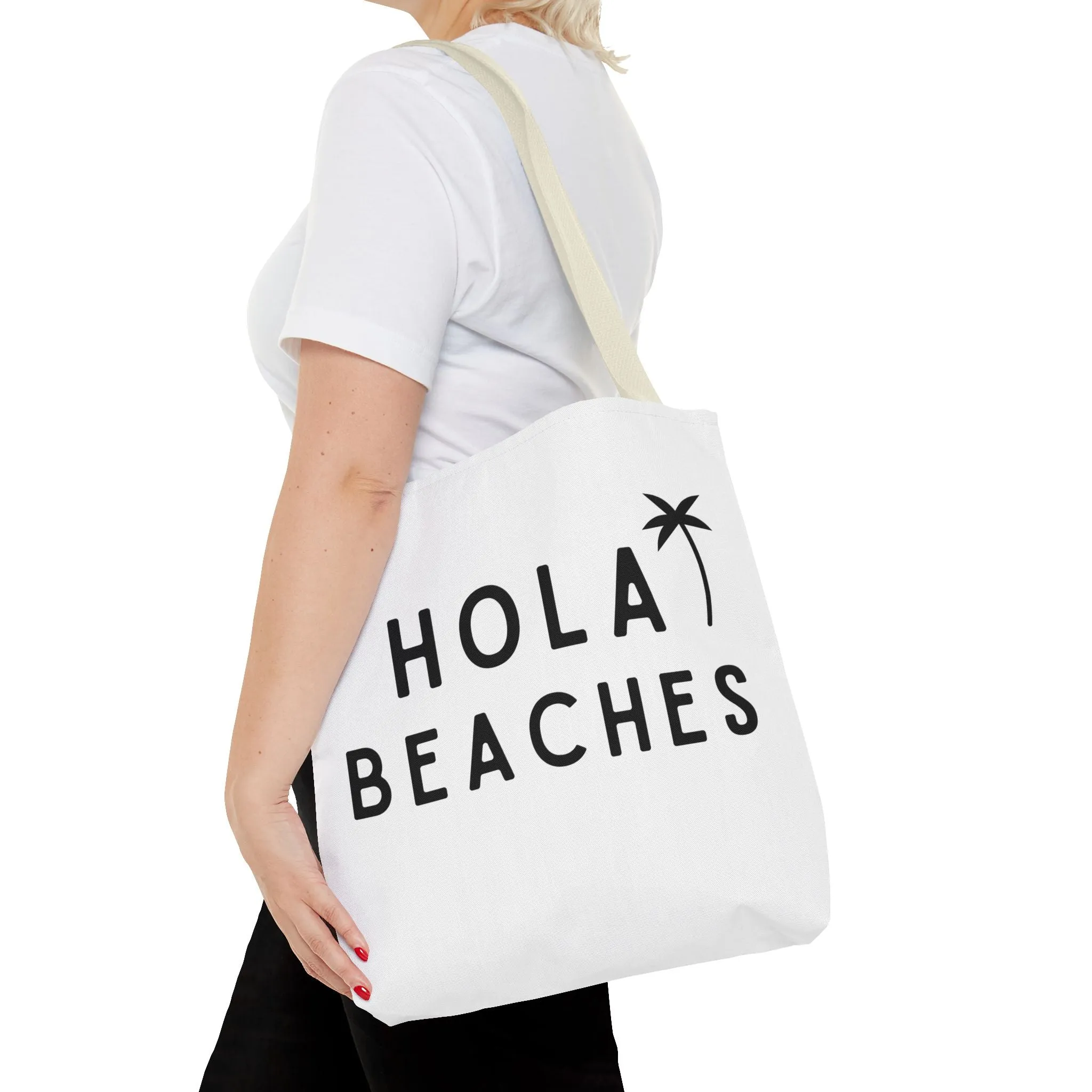 Beach Tote Bag - Hola Beaches Design