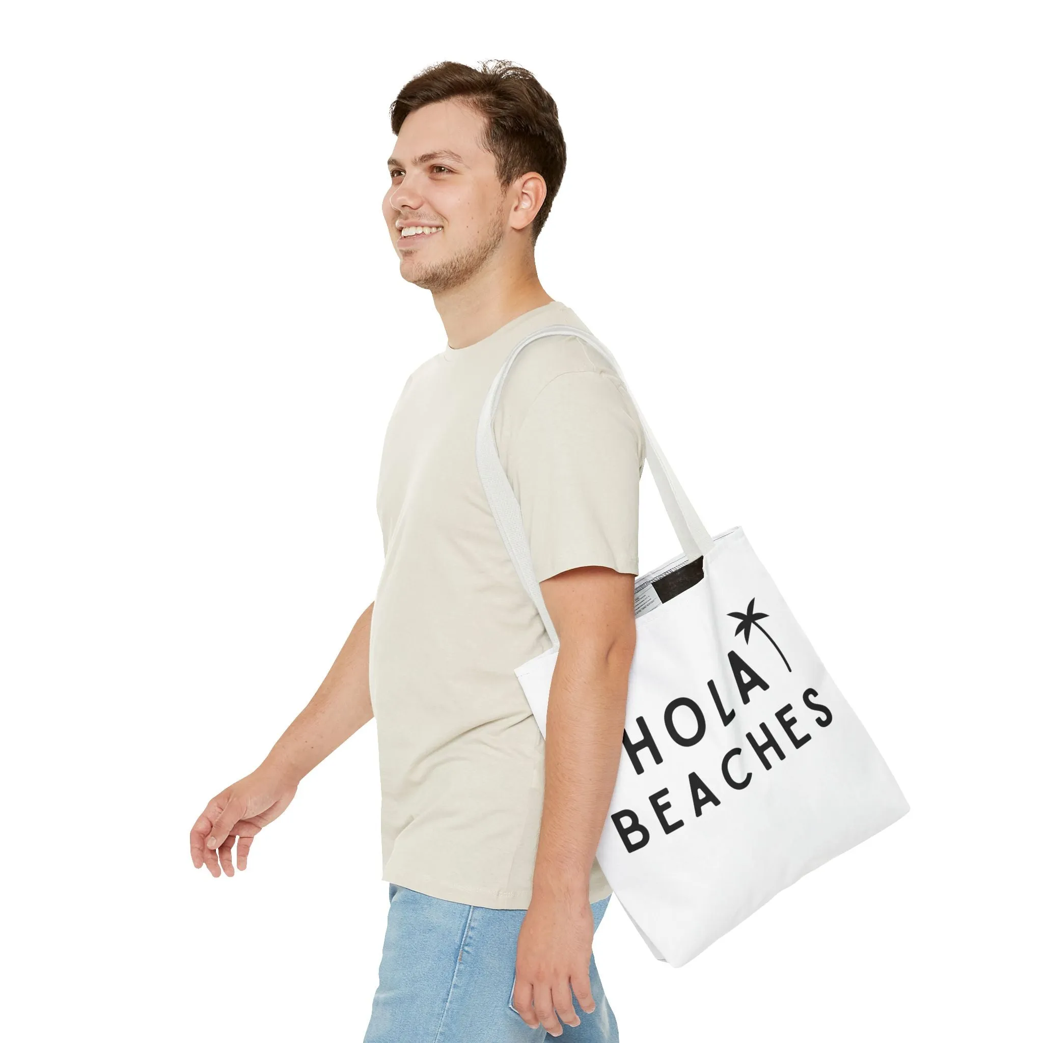 Beach Tote Bag - Hola Beaches Design