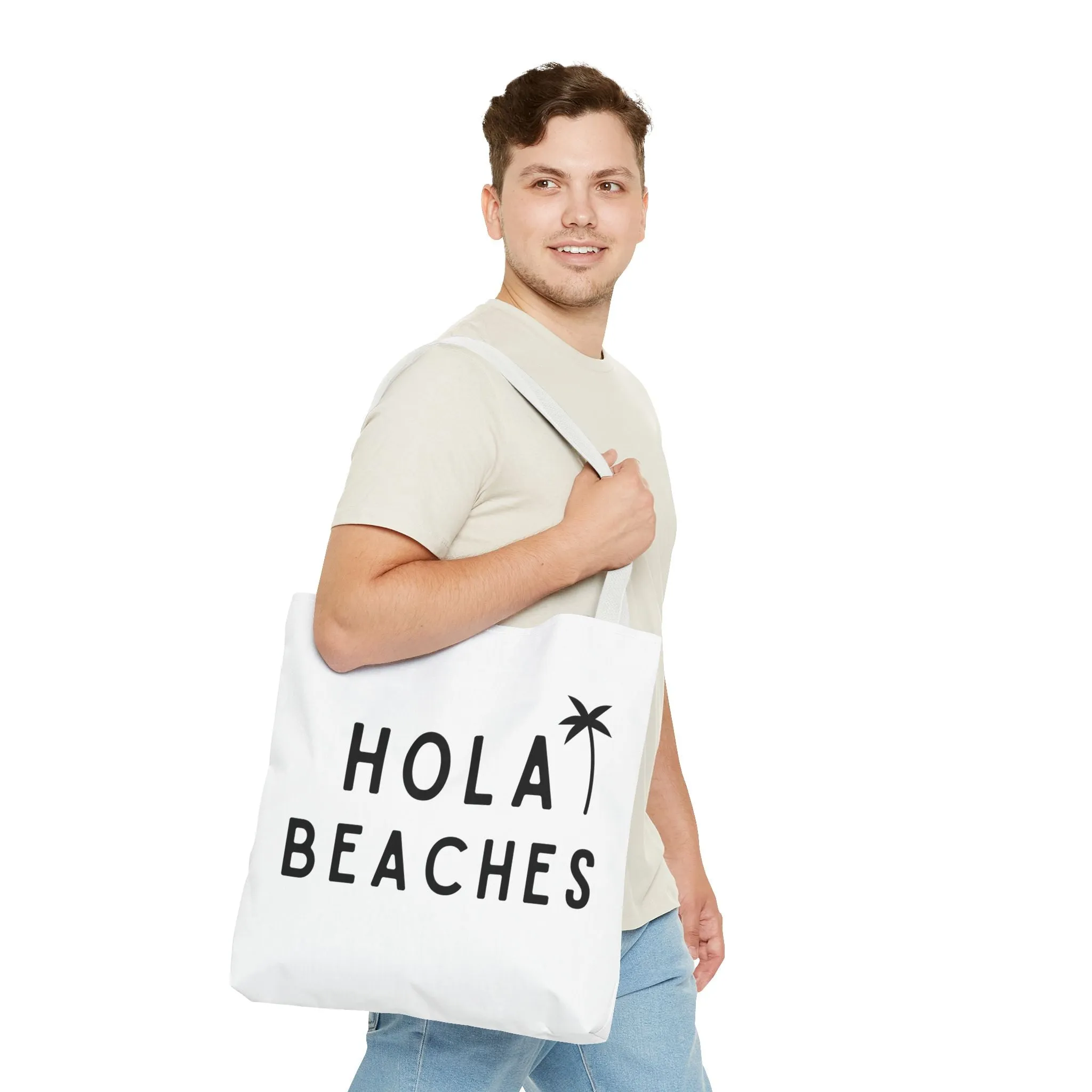 Beach Tote Bag - Hola Beaches Design