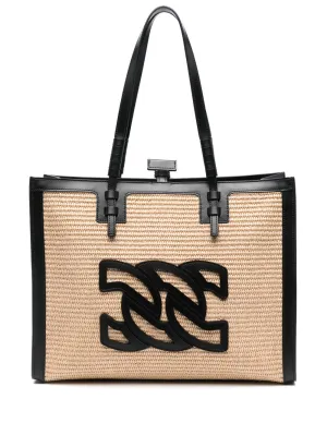 Beaurivage straw tote