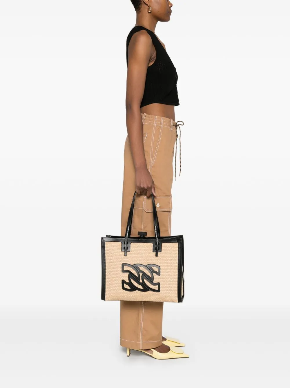 Beaurivage straw tote