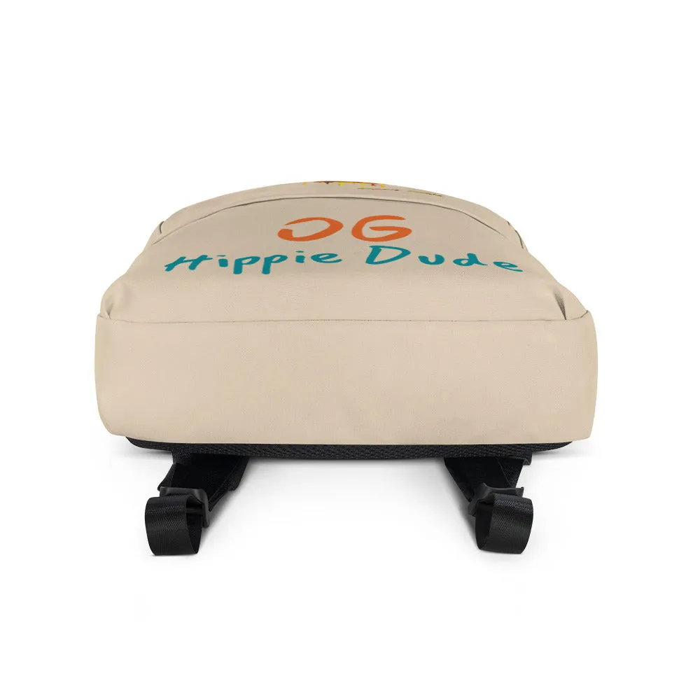 Beige Backpack - OG Hippie Dude