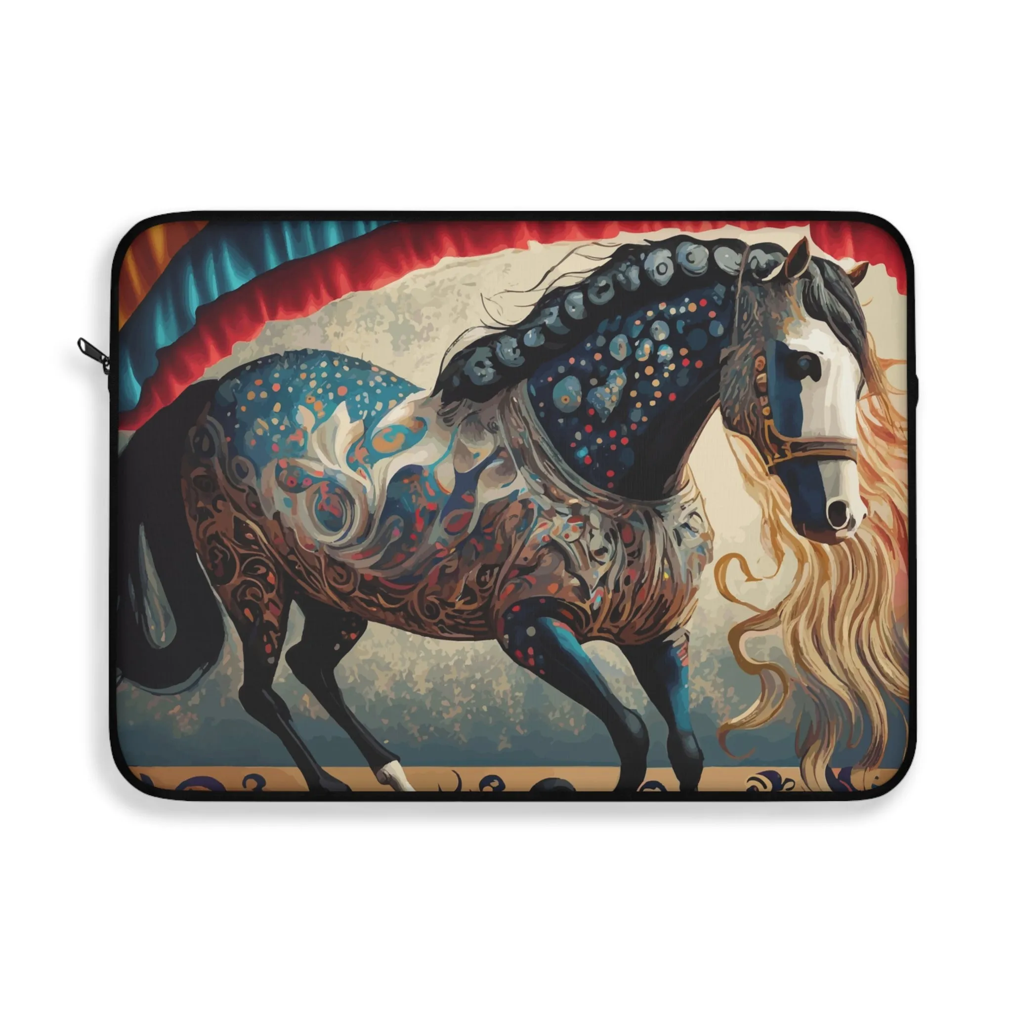 Bejeweled Horse Laptop Sleeve