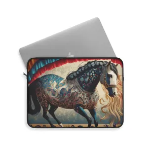 Bejeweled Horse Laptop Sleeve