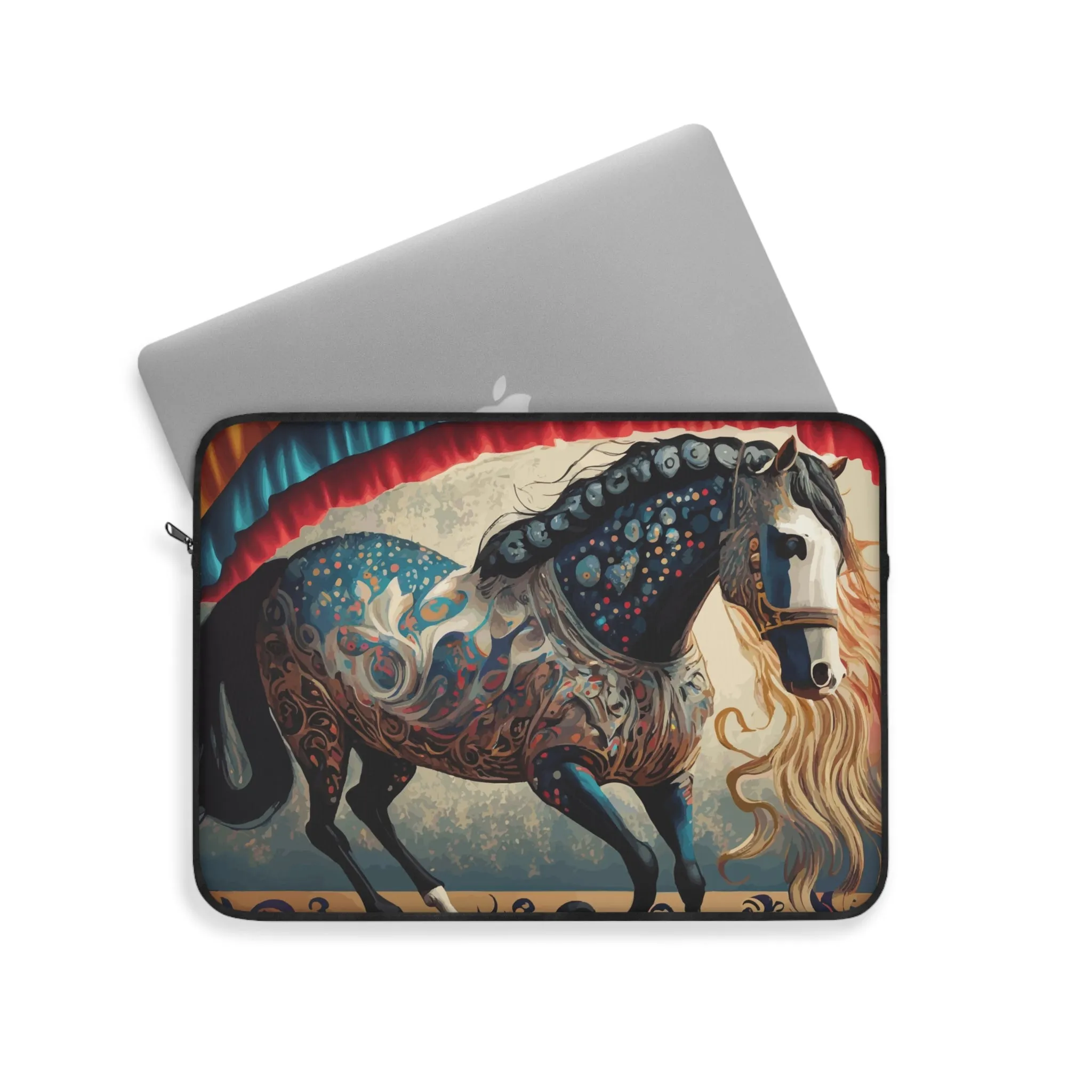 Bejeweled Horse Laptop Sleeve