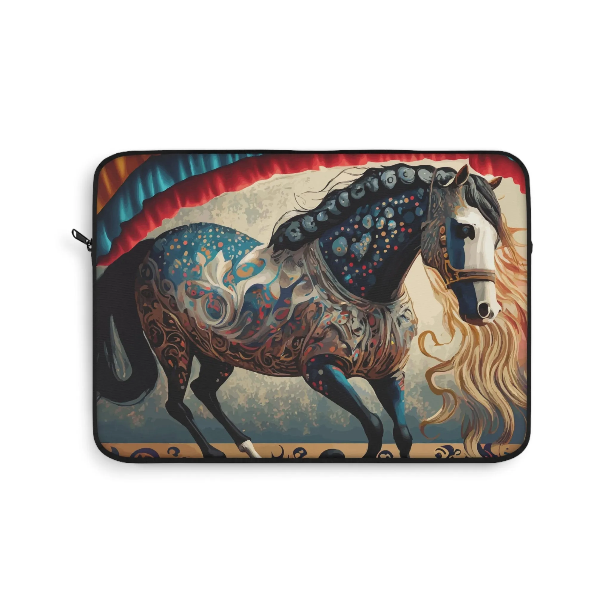 Bejeweled Horse Laptop Sleeve