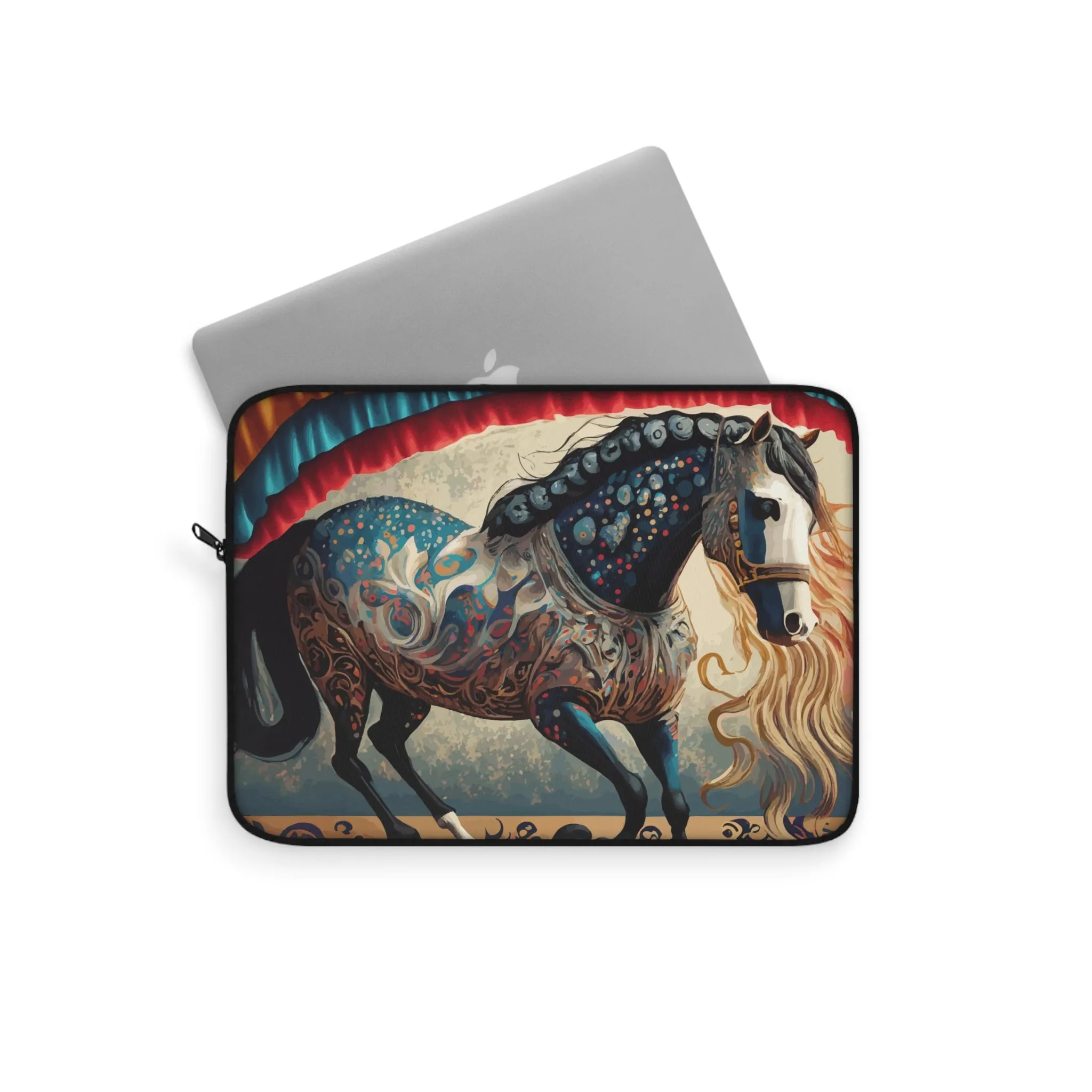 Bejeweled Horse Laptop Sleeve