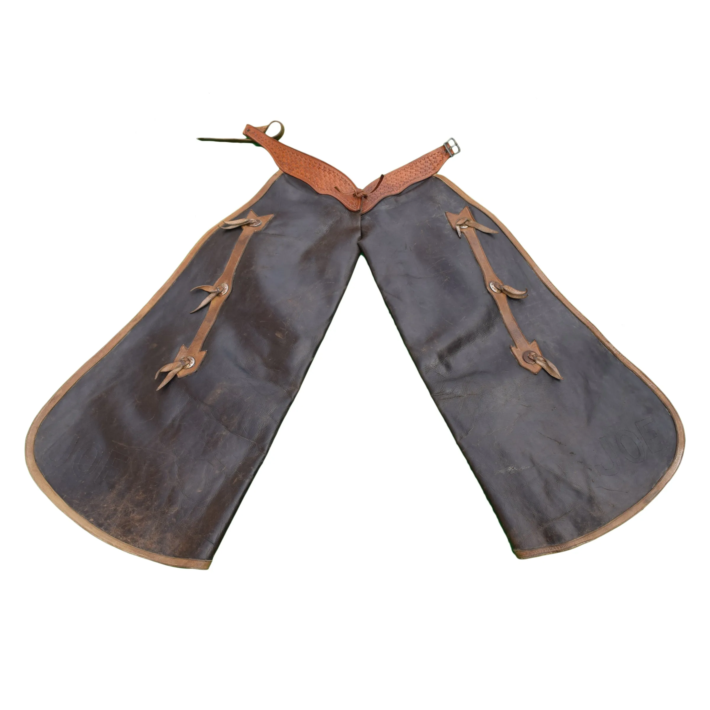 Black Batwing Chaps