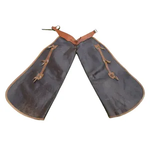 Black Batwing Chaps