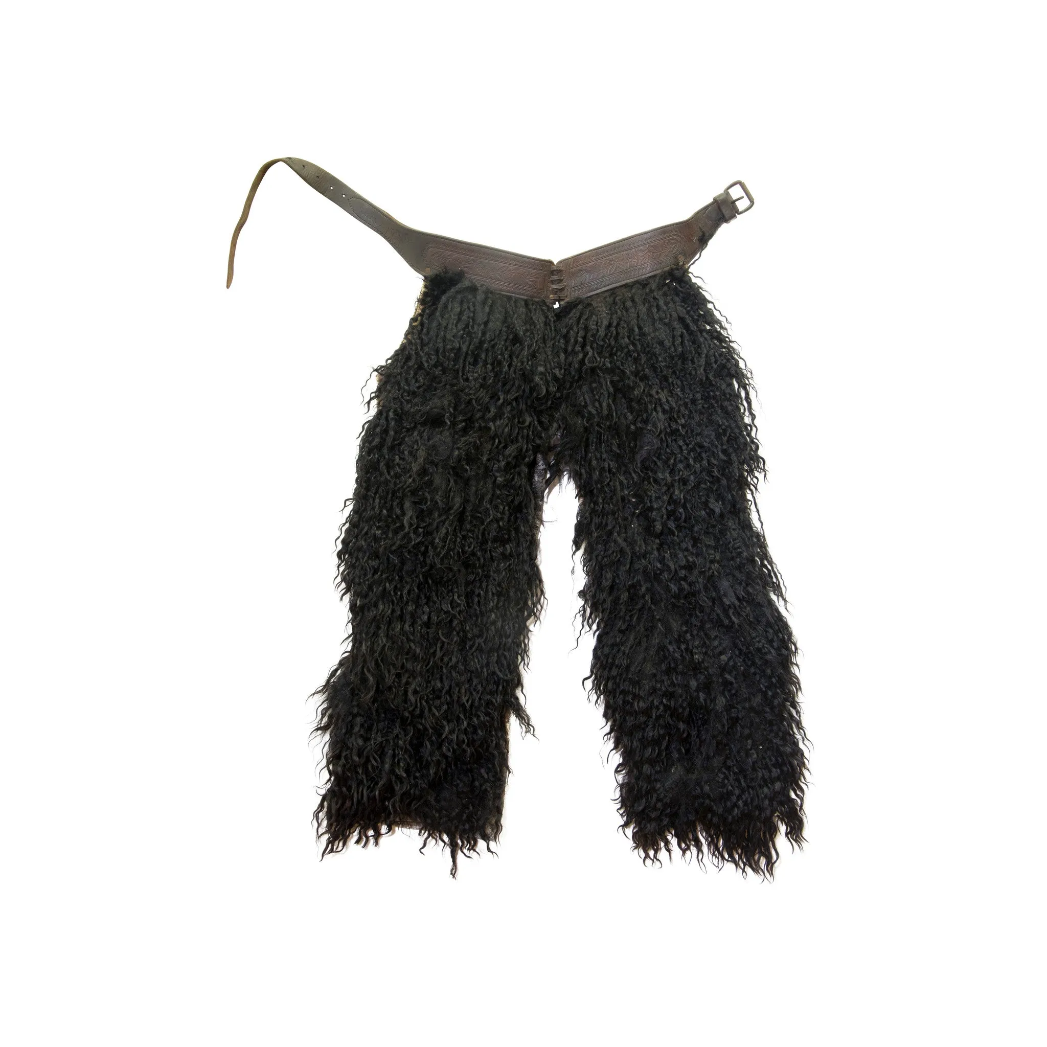 Black Wooly Chaps