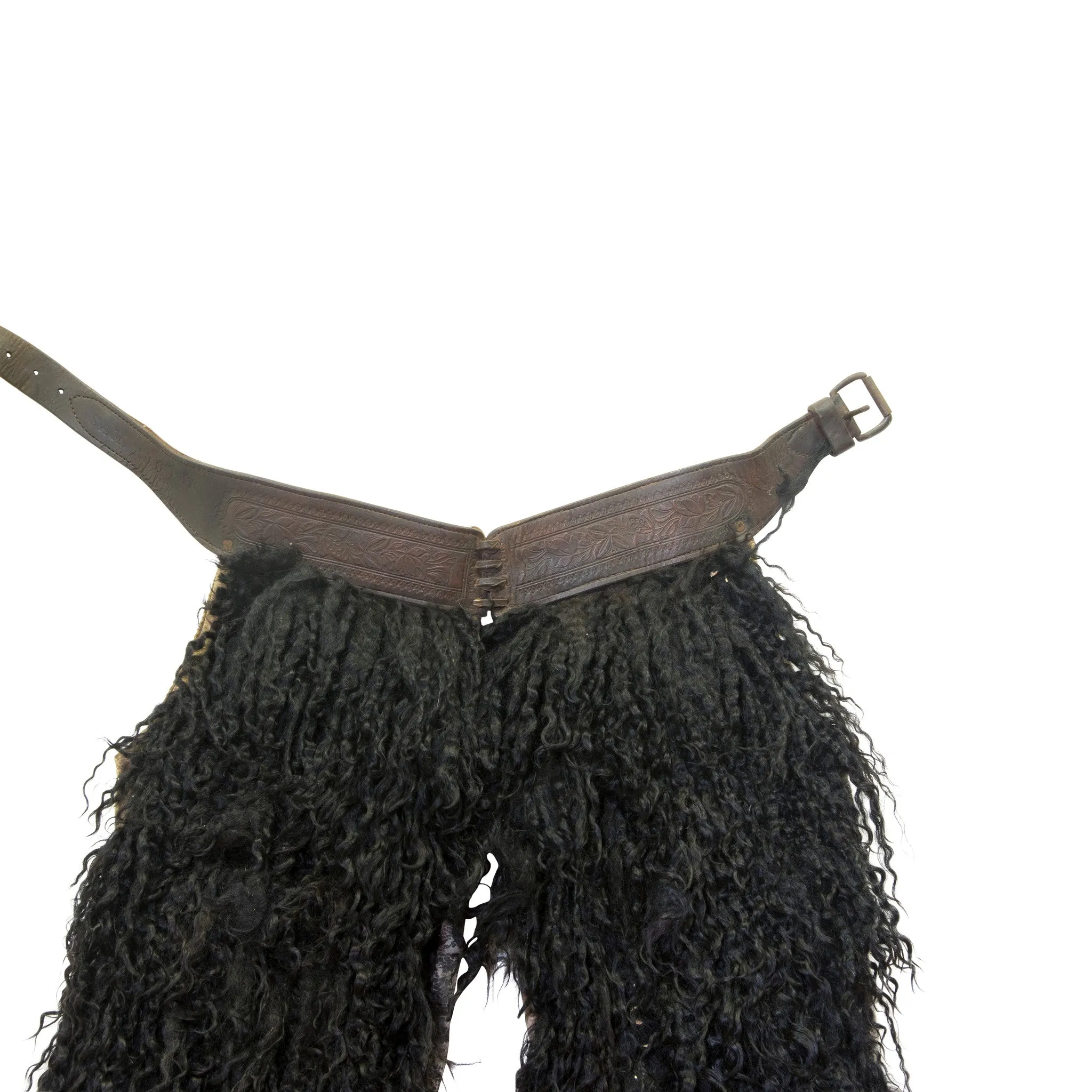 Black Wooly Chaps