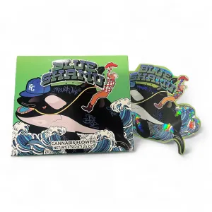 Blue Shamu (Grass Shade) Mylar Bag with Box 3.5 Grams