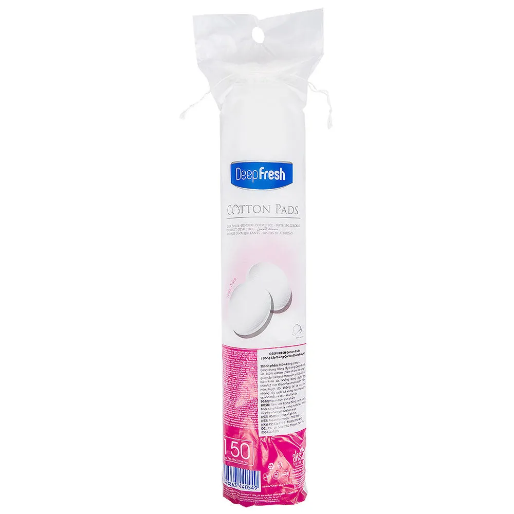 Bông Tẩy Trang Deep Fresh Cotton Pads 150 miếng