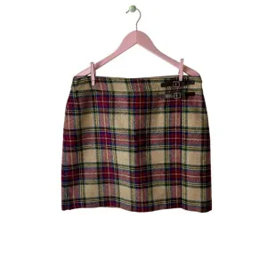 Boden British Tweed by Moon Skirt Size 12