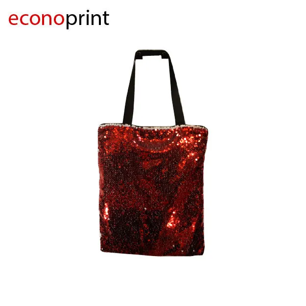 BOLSO SUBLIMABLE LENTEJUELA SHOPPING (38X32CM) VARIOS COLORES
