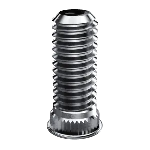 Broaching Stud, Phosphor Bronze CDA-510, Electro Tin, 10-32 x 0.750, 100 Pack