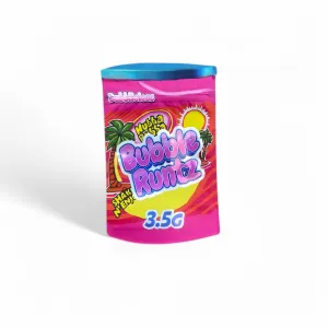 Bubblicious Bubble Runtz (Hot Pink) Mylar Bag 3.5 Grams | Xotic Packs